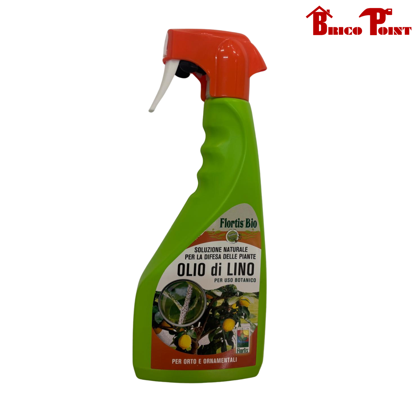 Flortis Bio Olio di Lino per uso Botanico 500 ml