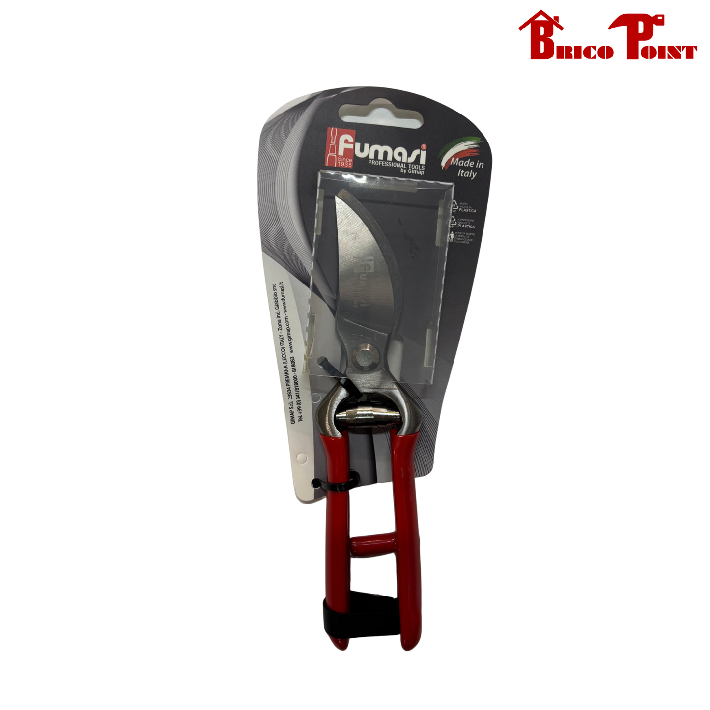 Fumasi Forbici Professionali da Vigna 210 mm in Acciaio