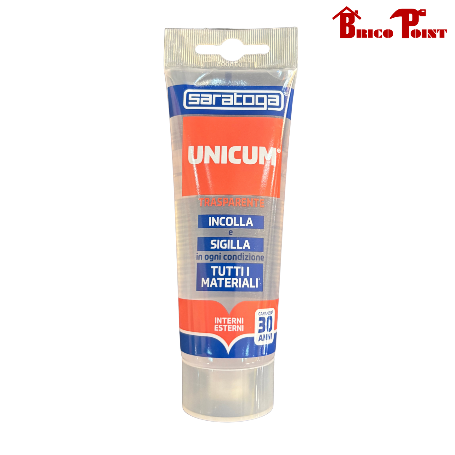 Saratoga Incollante Sigillante Unicum Trasparente