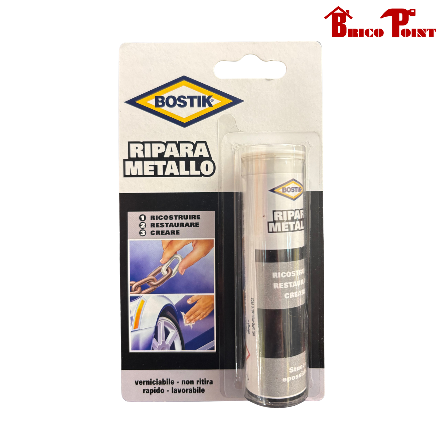 Bostik Ripara Metallo Epossidico 56 g