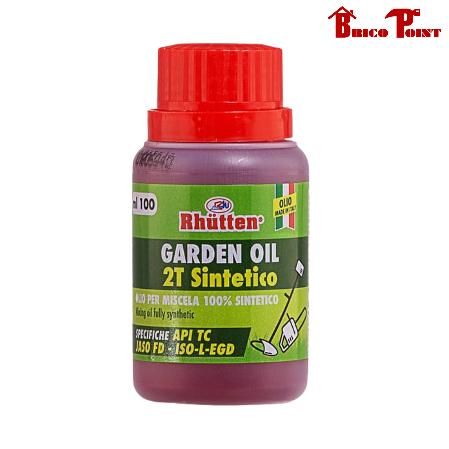 Rhutten Olio Garden 2T Sintetico 100 ml