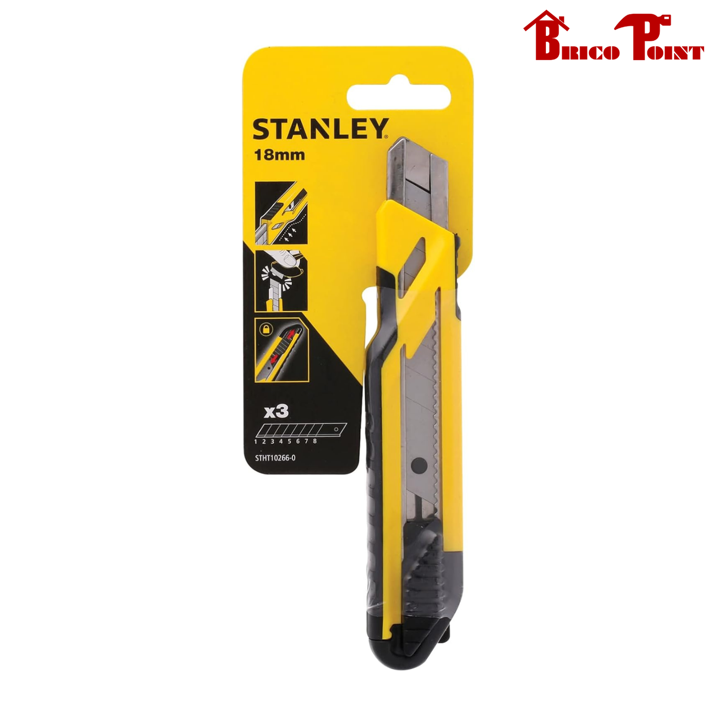 Stanley Cutter Autobloccante 18 mm