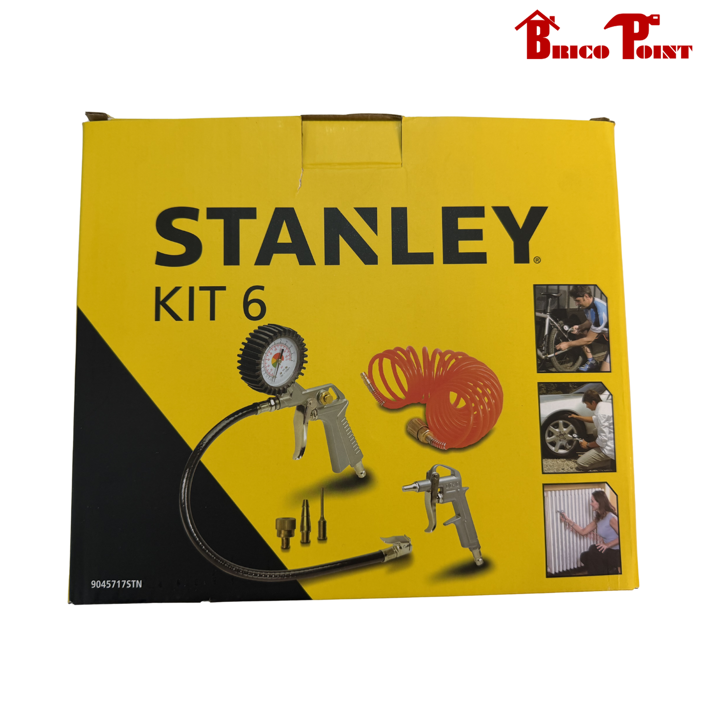 Stanley Kit per Compressori 6 pezzi