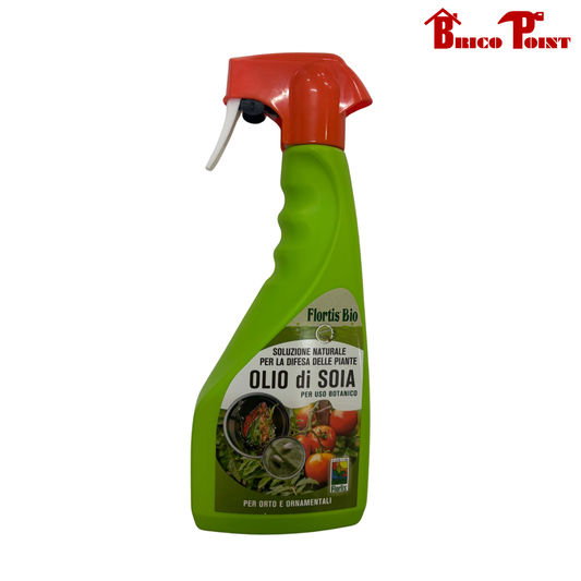 Flortis Bio Olio di Soia per Orto e Ornamentali 500 ml
