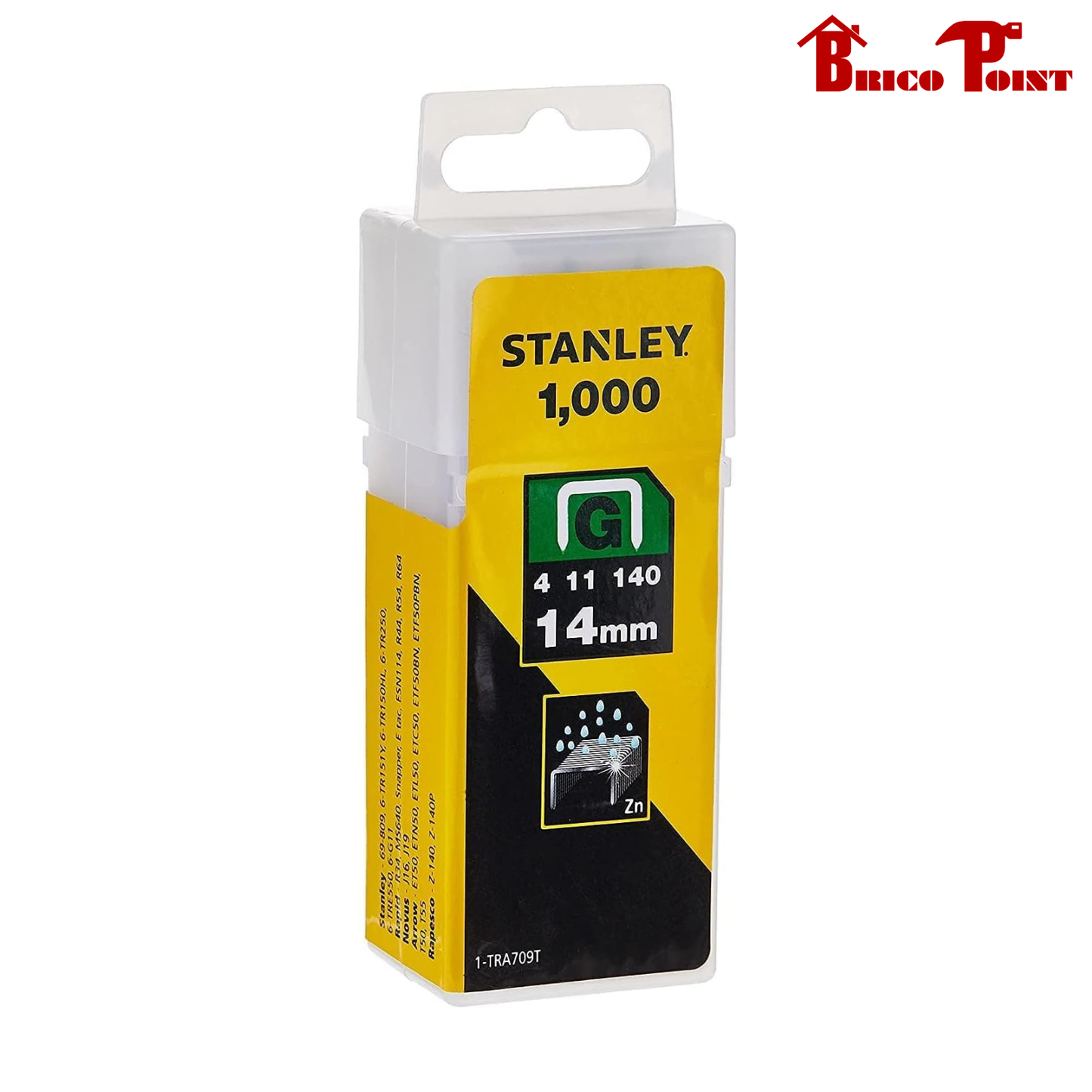 Stanley Confezione Graffette 14 mm Tipo G